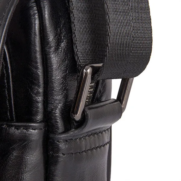 Handmade Messenger Bags Men's Shoulder Bag Vintage Leather Satchel Bag