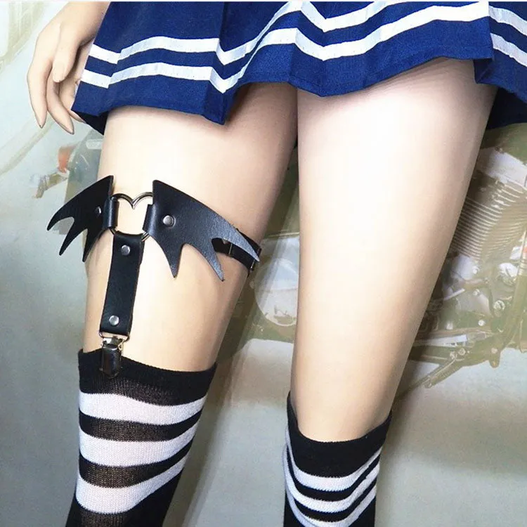 Harness Leg Chain Garter Belts