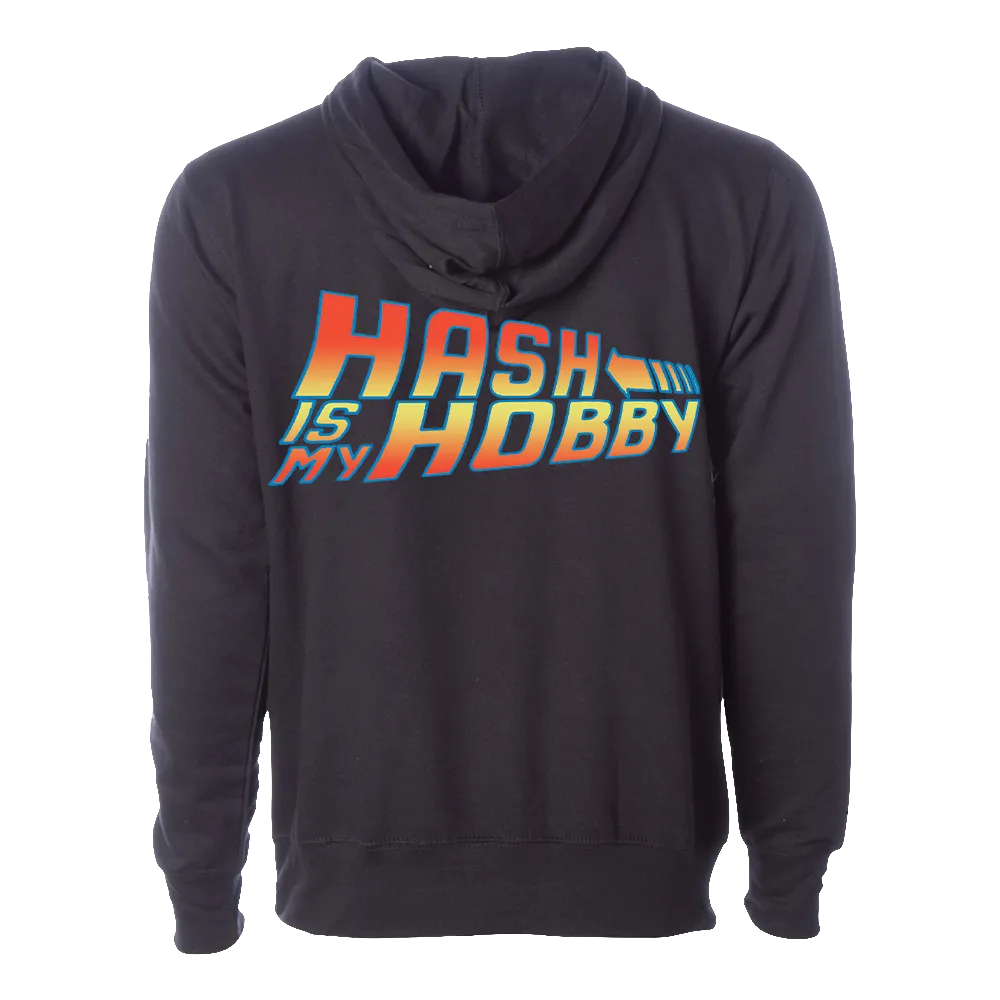 Hash Is My Hobby - Back to the Future Logo - Hoodie