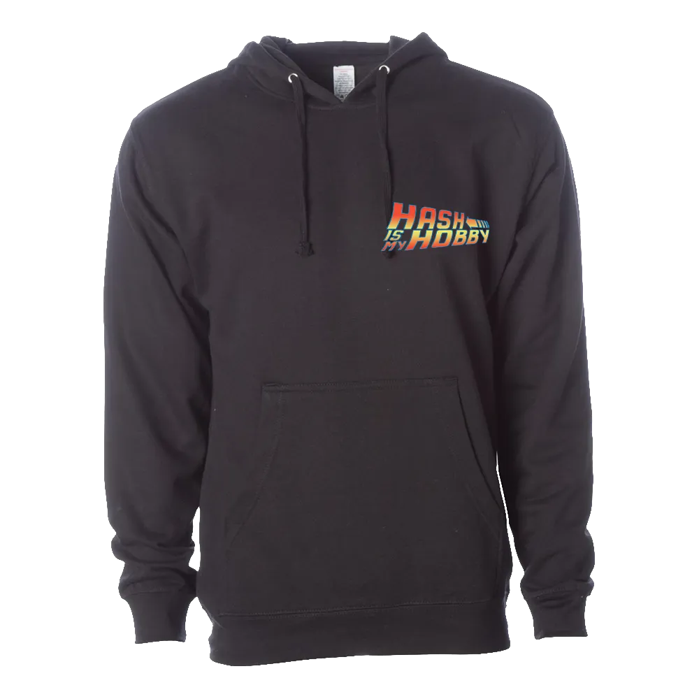 Hash Is My Hobby - Back to the Future Logo - Hoodie