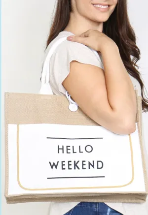 Hello Weekend Bag