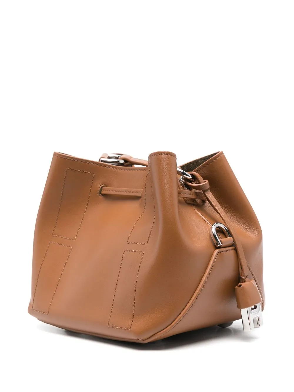 Hogan hocket mini leather hobo bag
