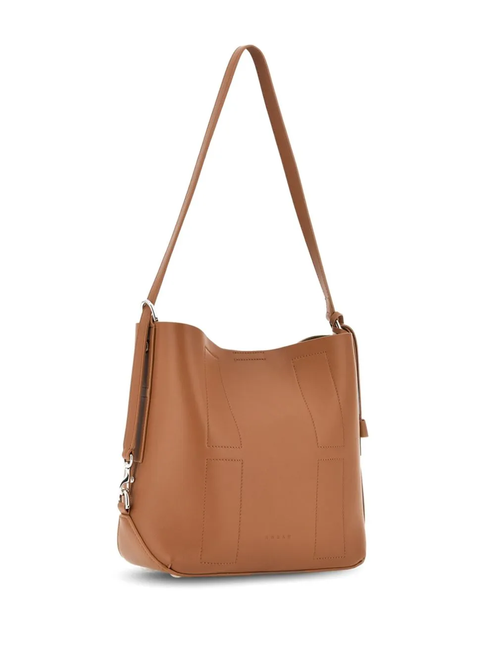 Hogan hocket small leather hobo bag