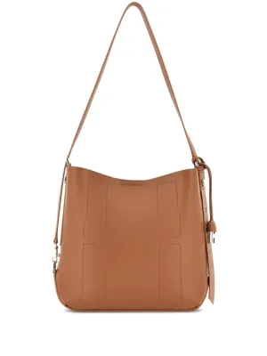 Hogan hocket small leather hobo bag