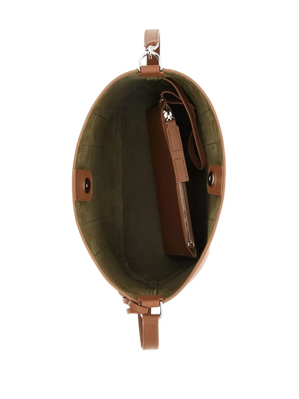 Hogan hocket small leather hobo bag