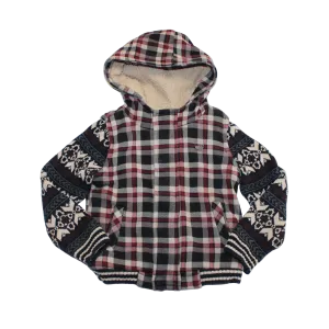Hooded Fleece Lined Jacket