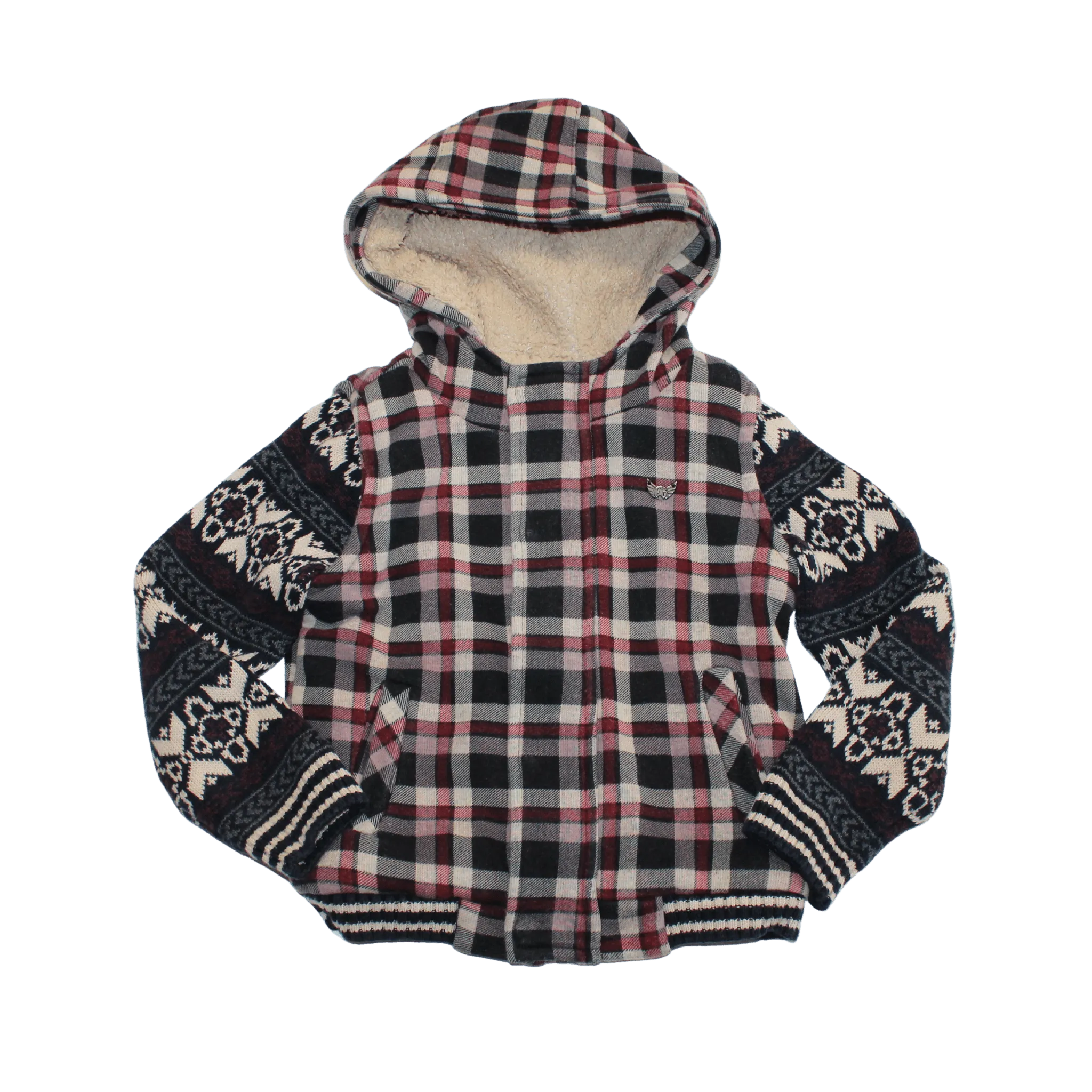 Hooded Fleece Lined Jacket