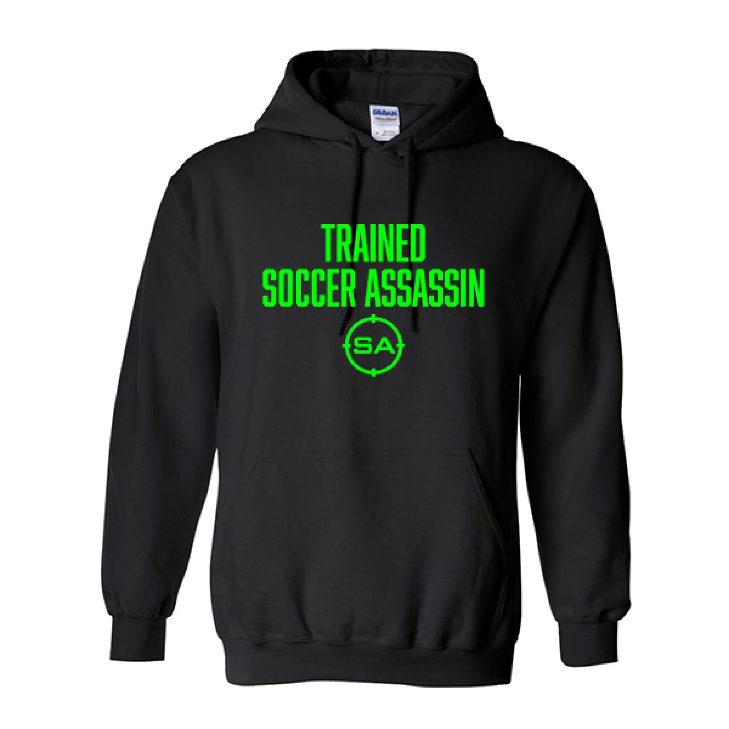 Hoodies Trained Soccer Assassin