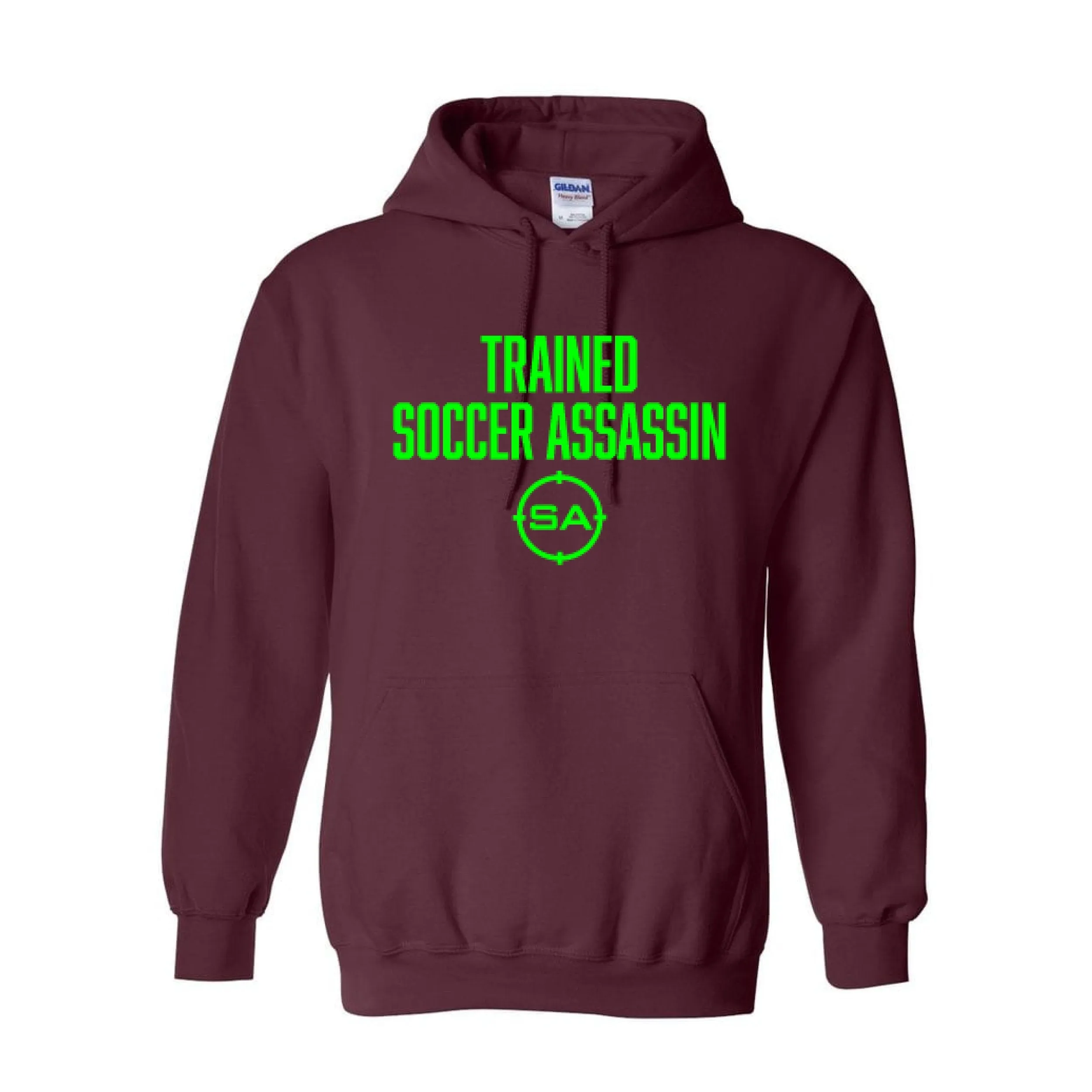Hoodies Trained Soccer Assassin