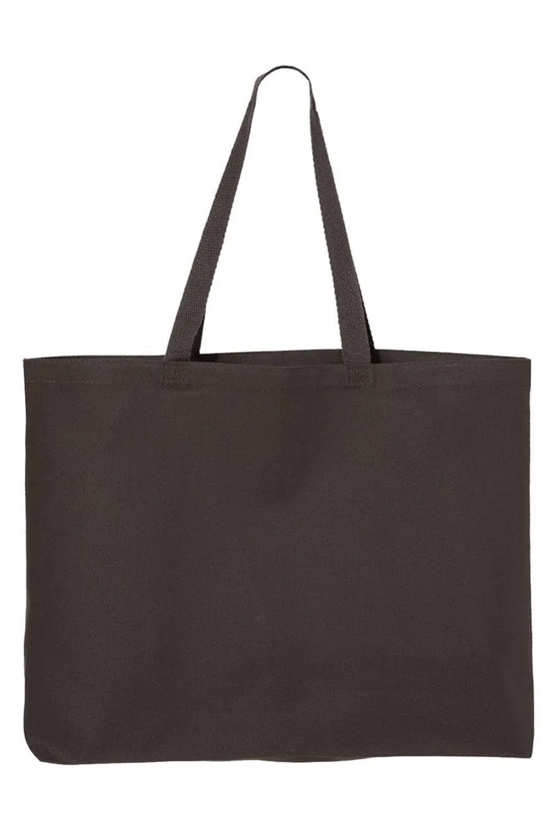 Hoppy Highland Easter Canvas Jumbo Tote