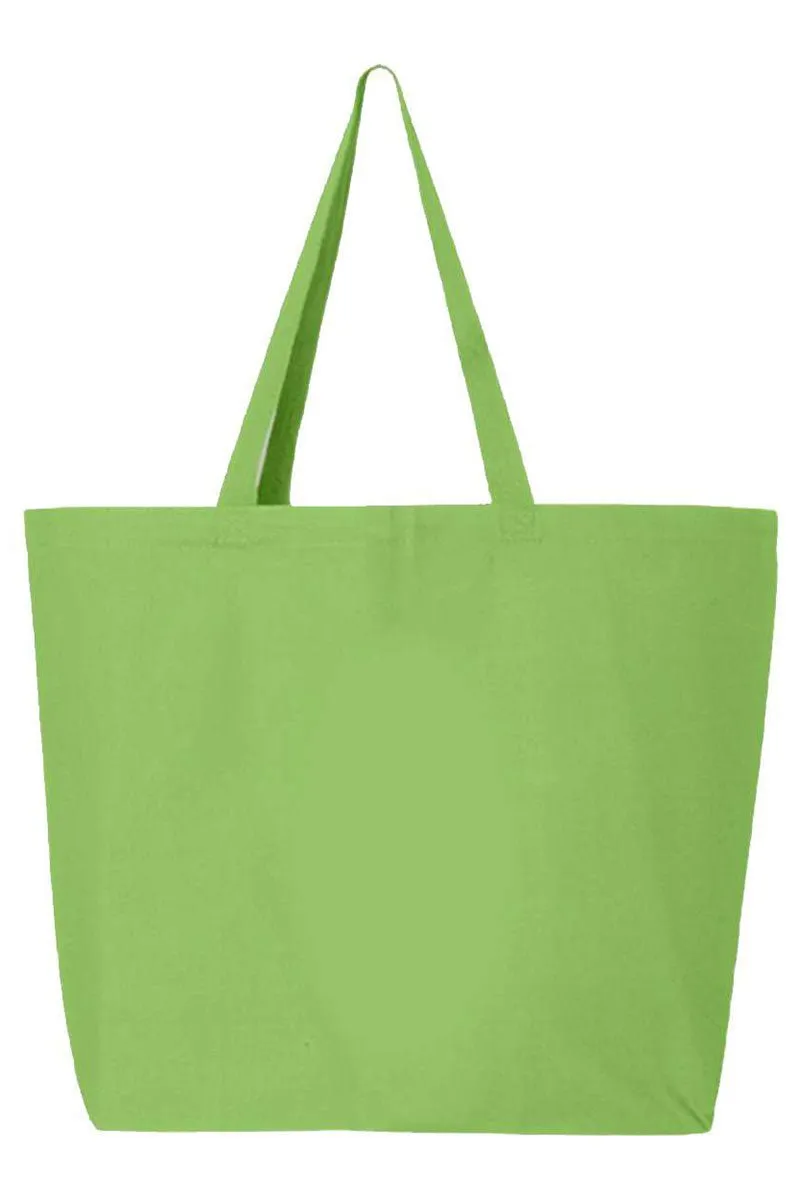 Hoppy Highland Easter Canvas Jumbo Tote