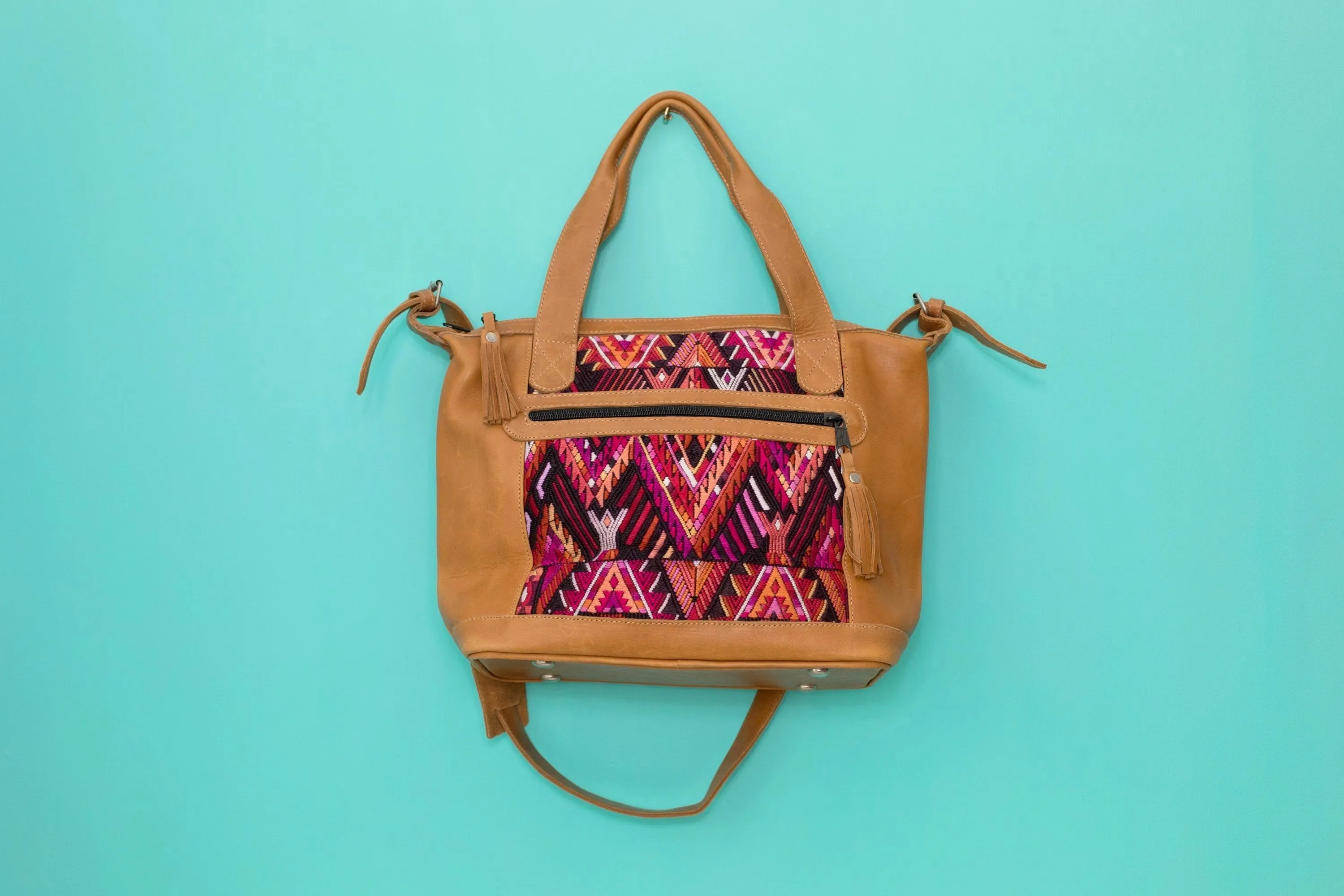 Huipil Day Bag Tote Purse Diaper Bag Cross Body (medium) #003