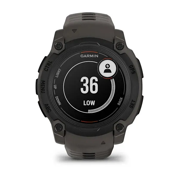 Instinct® E – 45 mm - Black with Charcoal Band