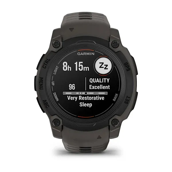 Instinct® E – 45 mm - Black with Charcoal Band