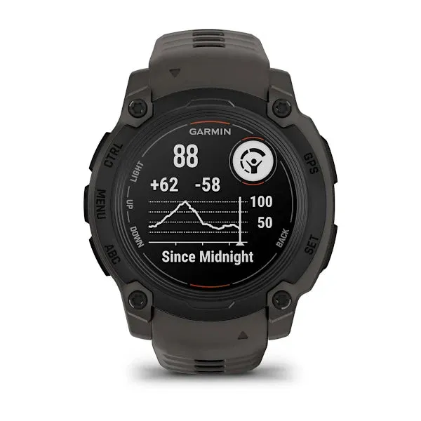 Instinct® E – 45 mm - Black with Charcoal Band