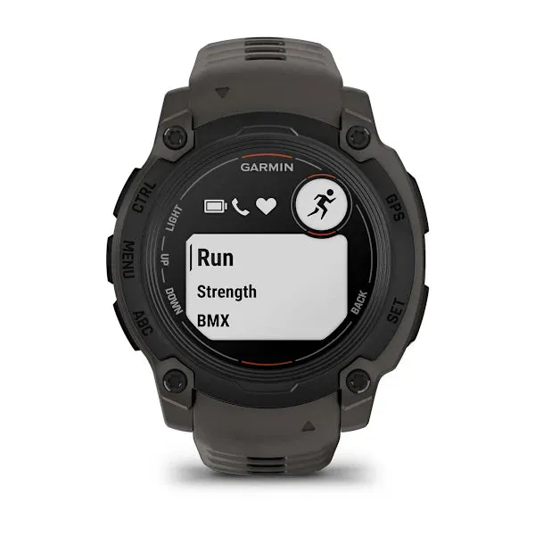 Instinct® E – 45 mm - Black with Charcoal Band
