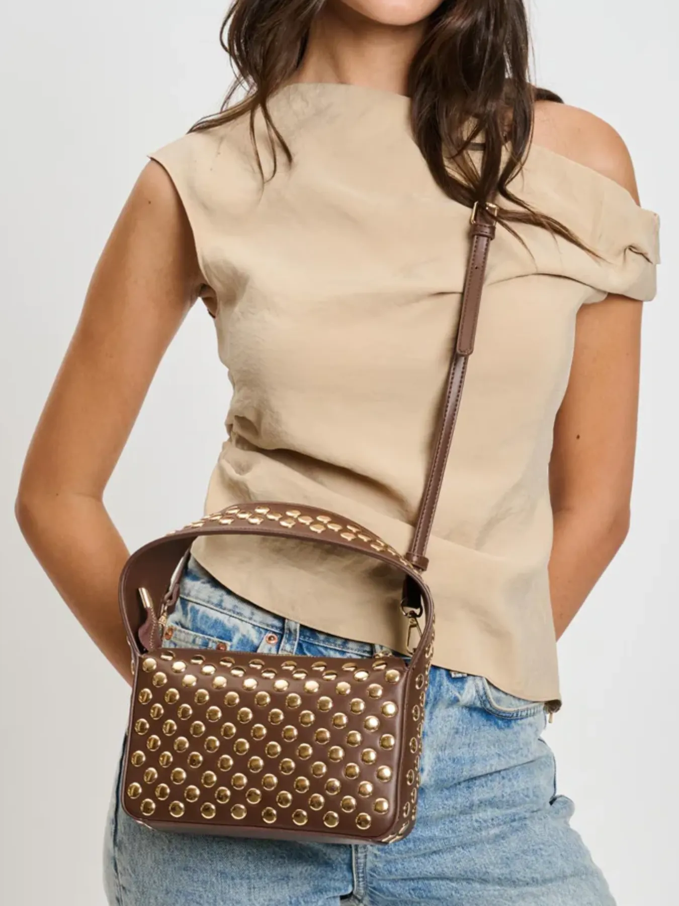 Isabel Stud Crossbody