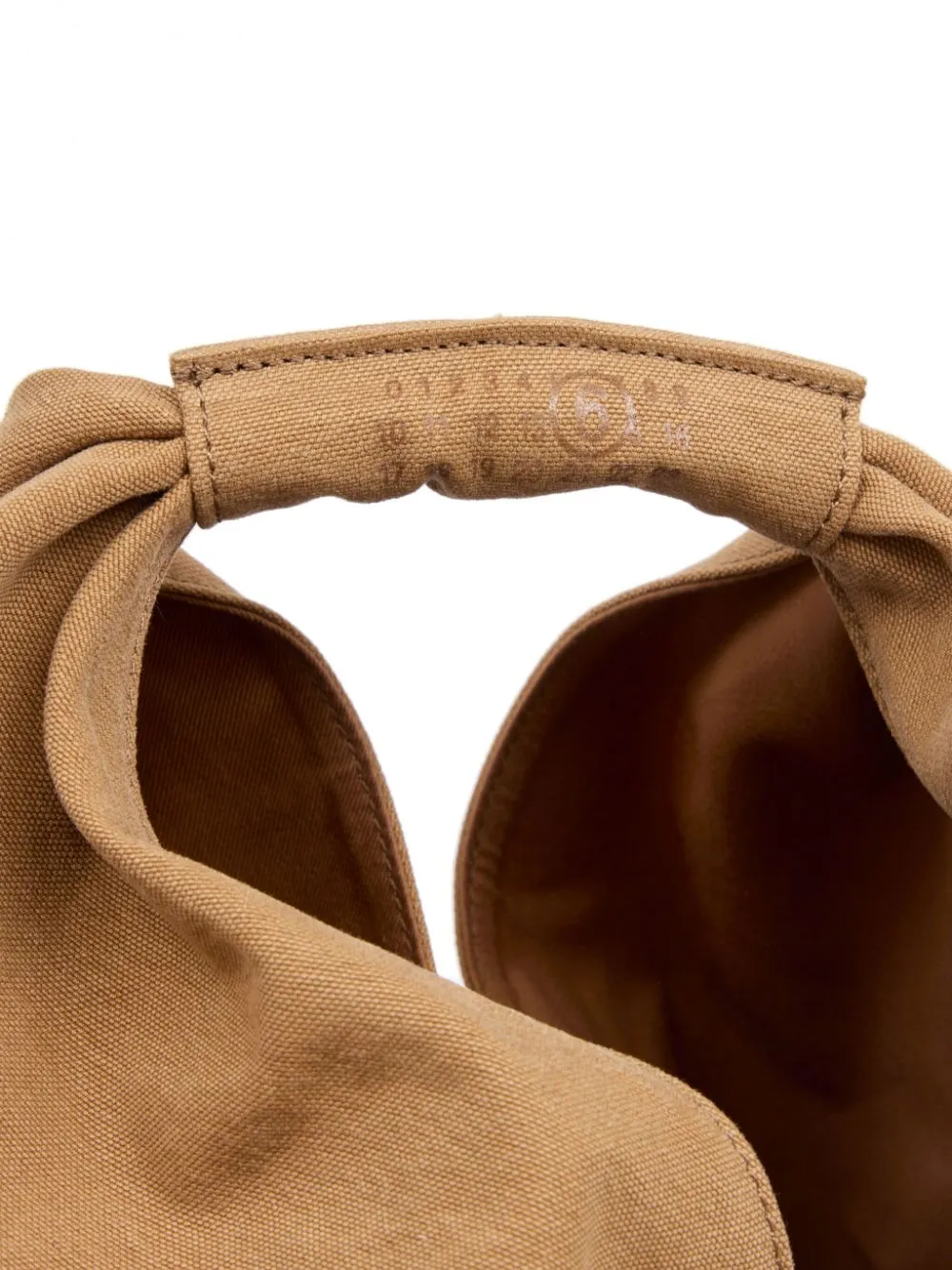 Japanese draped handbag