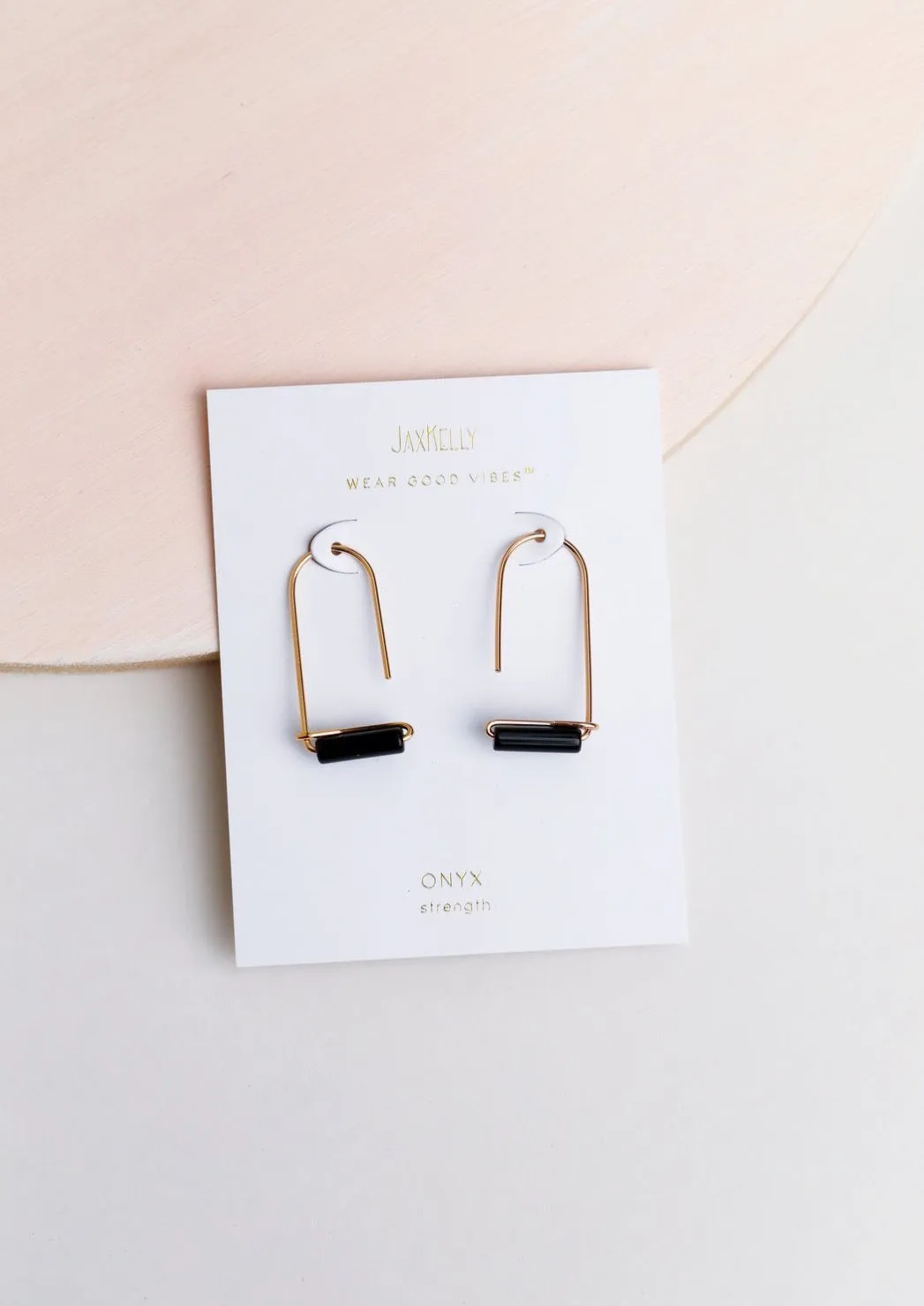 JaxKelly Black Onyx Drop Earring
