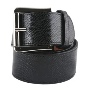 Jet/Silver Gold Faux Snakeskin