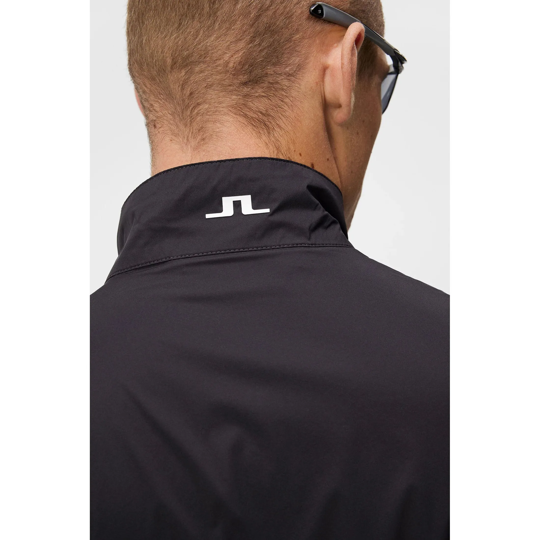 J.Lindeberg Ash Light Packable Golf Vest- Black