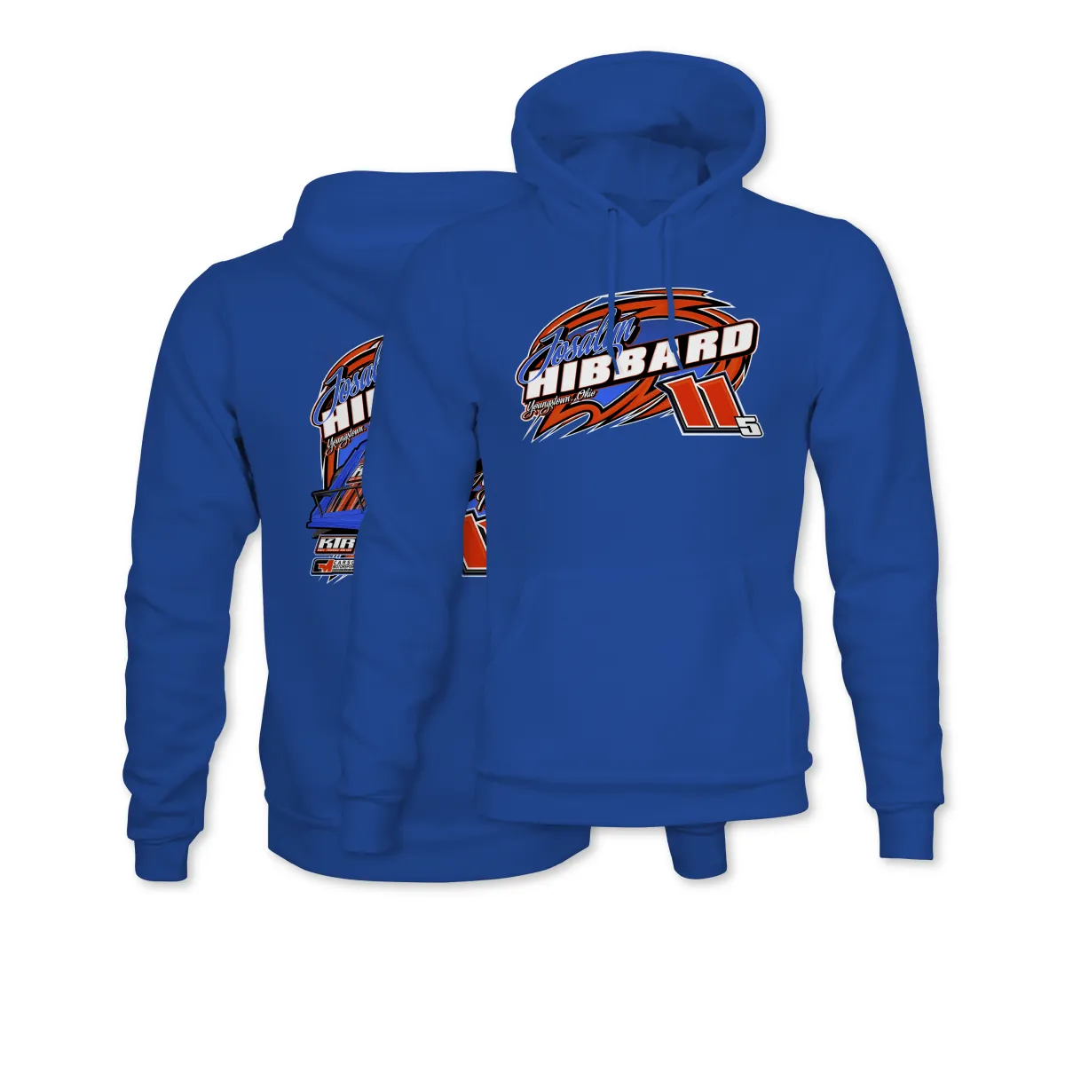 Josalyn Hibbard Royal 2025 Action Hoodie