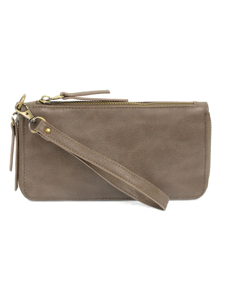 Joy Susan Chloe Wristlet Wallet - Mushroom