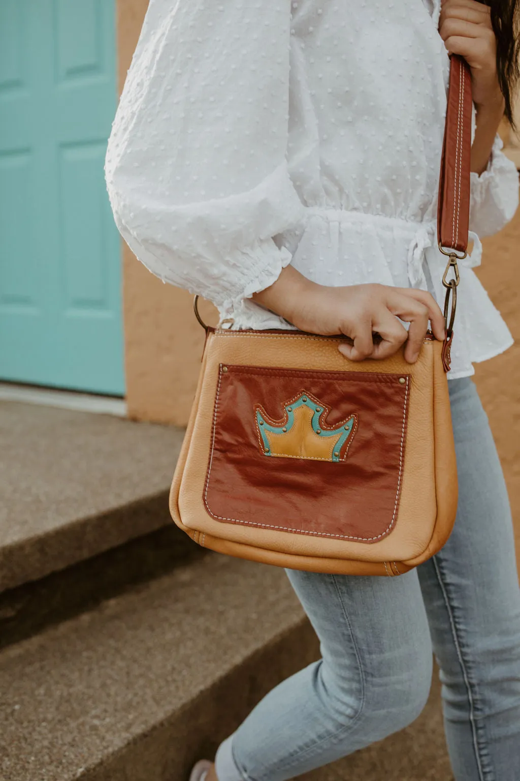 Karol Crossbody Leather Bag