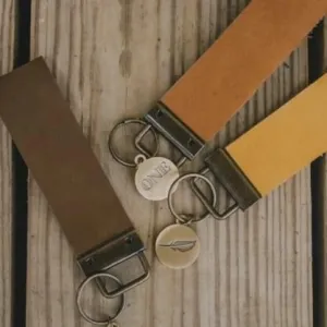 KB Leather Key Fob