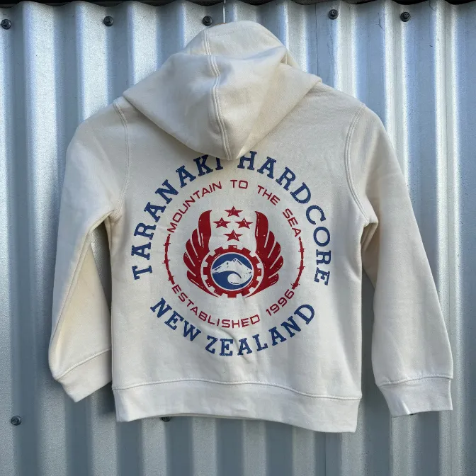 Kids Mountain to Sea Hood - Cream
