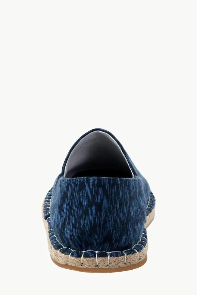 Knit Slub Print Espadrilles
