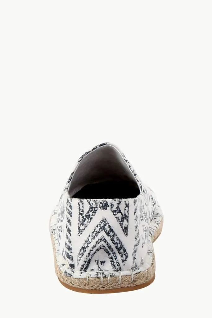 Knit Tribal Print Espadrilles