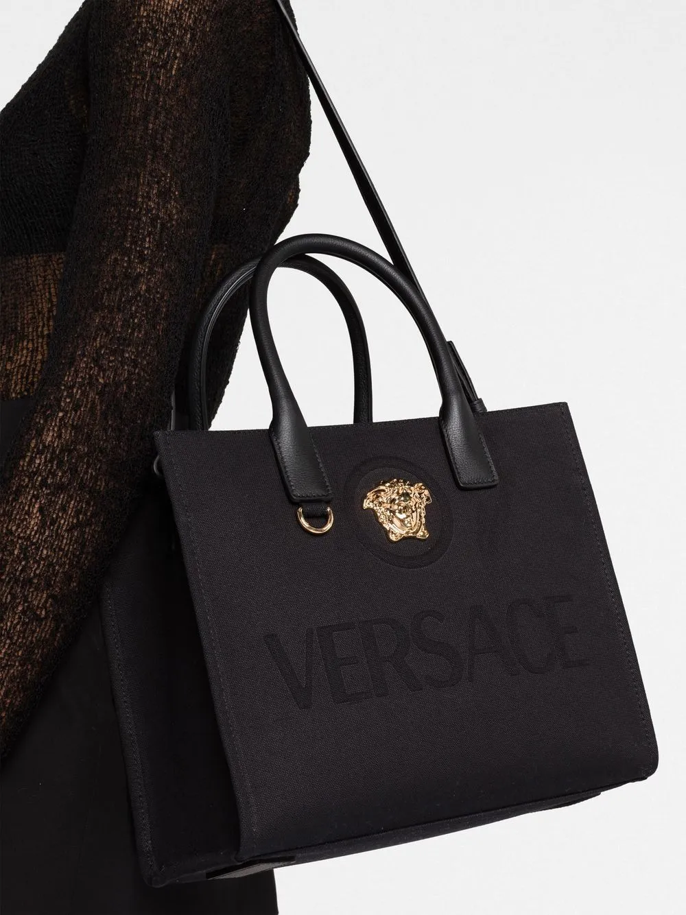 La medusa small tote bag
