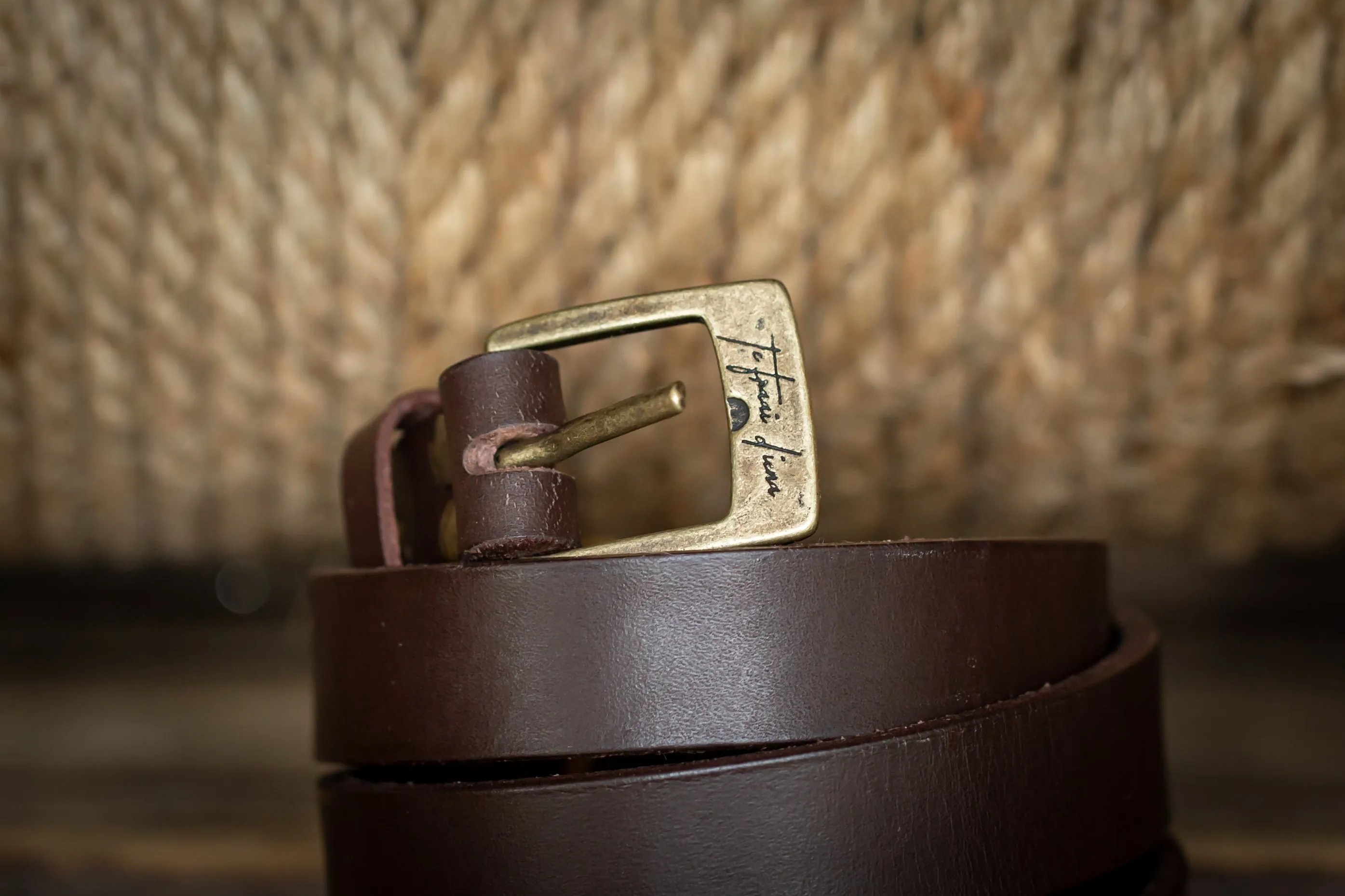 Ladies Belt - Choc