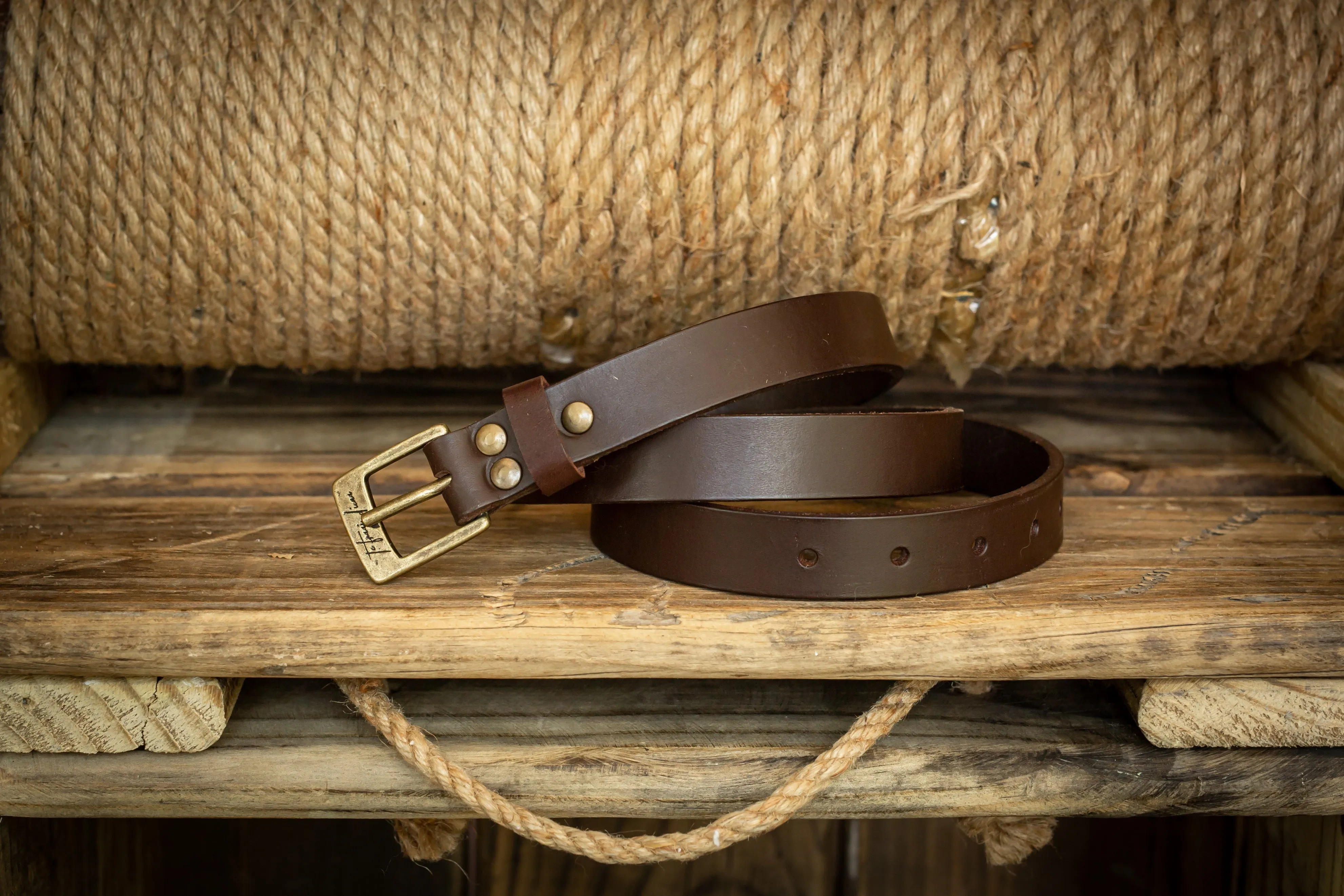 Ladies Belt - Choc