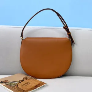 Ladies Top Handmade Cowhide Casual Underarm Bag