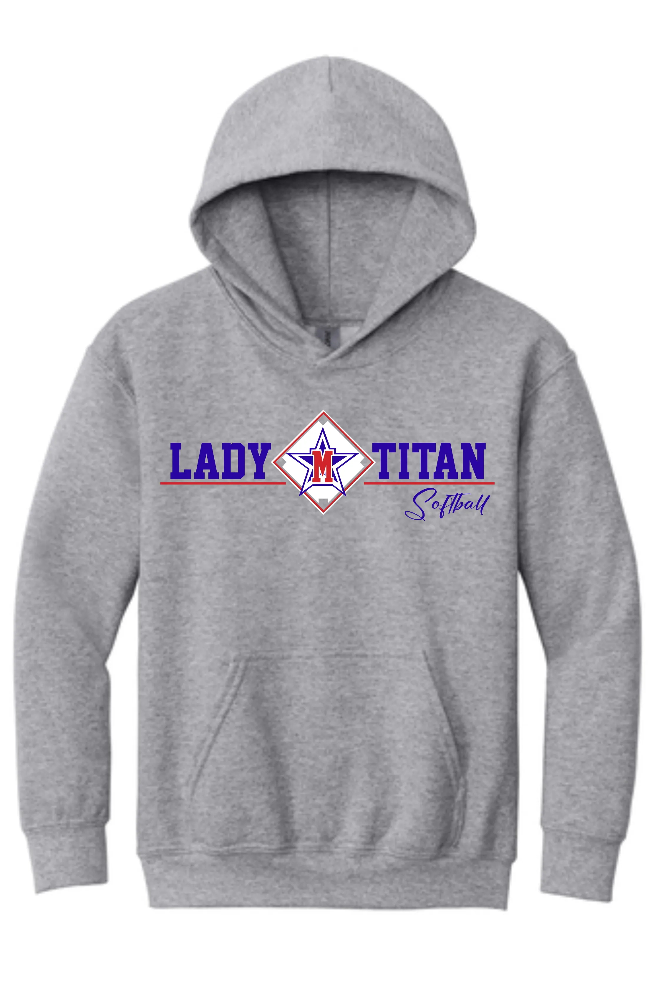 Lady Titans Softball Crewnecks & Hoodies - Multiple Color Options