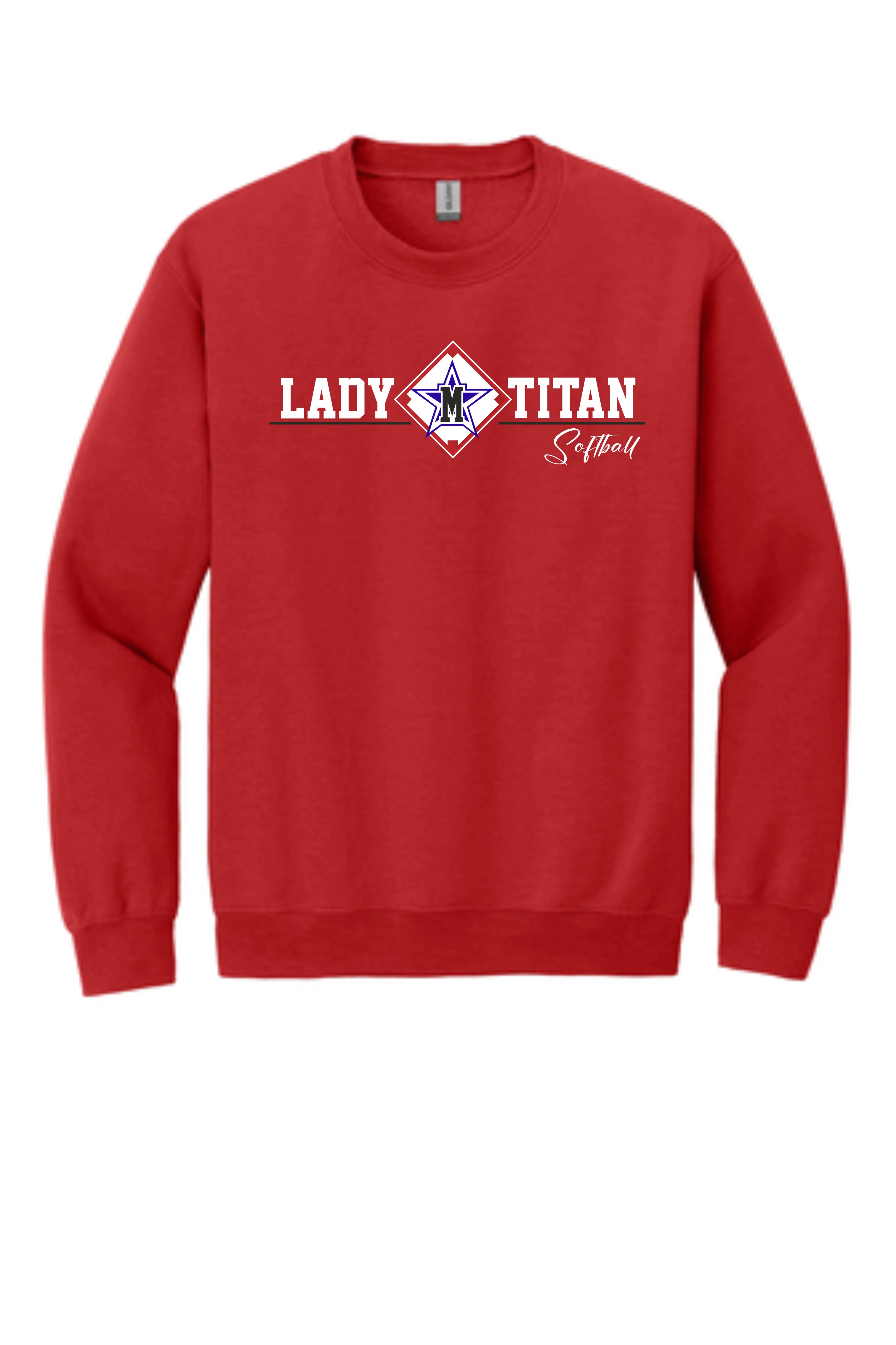 Lady Titans Softball Crewnecks & Hoodies - Multiple Color Options