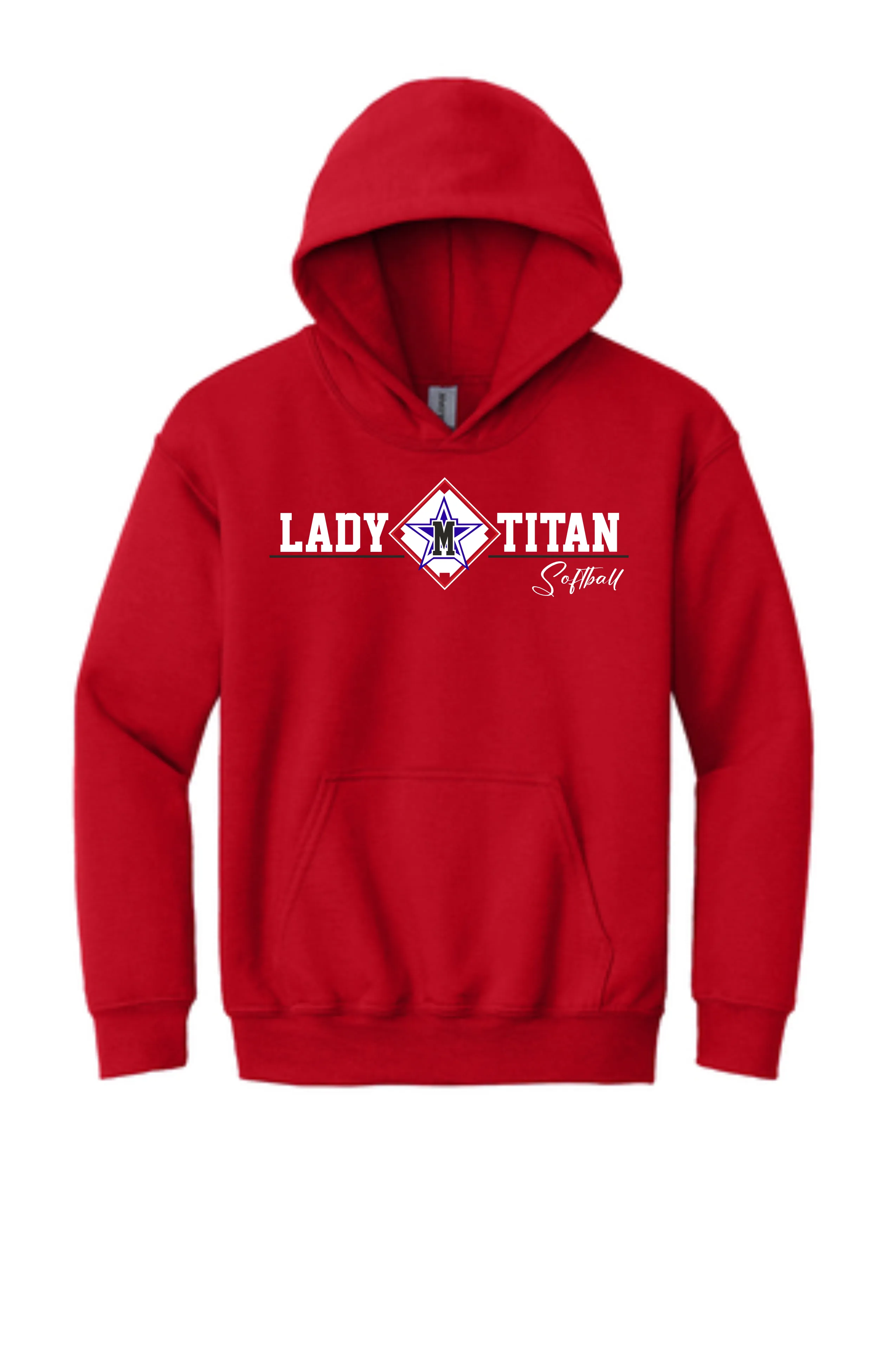 Lady Titans Softball Crewnecks & Hoodies - Multiple Color Options