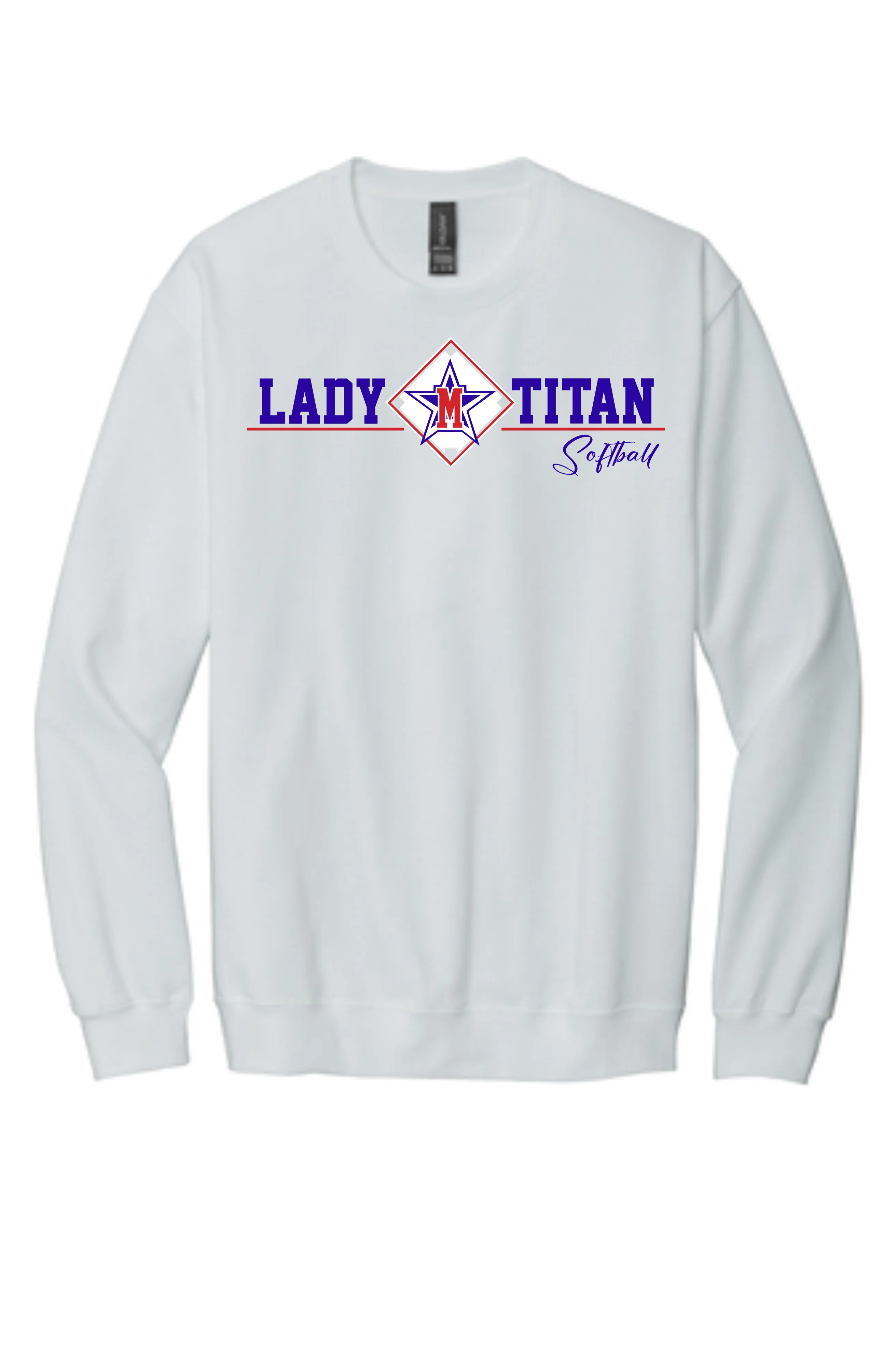 Lady Titans Softball Crewnecks & Hoodies - Multiple Color Options