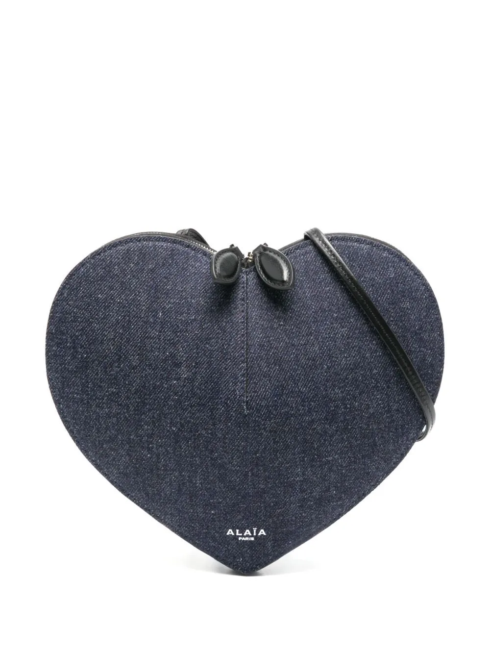Le coeur leather crossbody bag