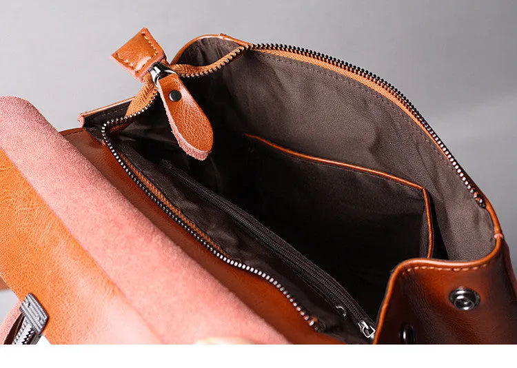 Leather Backpack Purse, Designer Backpacks for Women, Small Backpack Purse