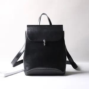 Leather Backpack Purse, Designer Backpacks for Women, Small Backpack Purse