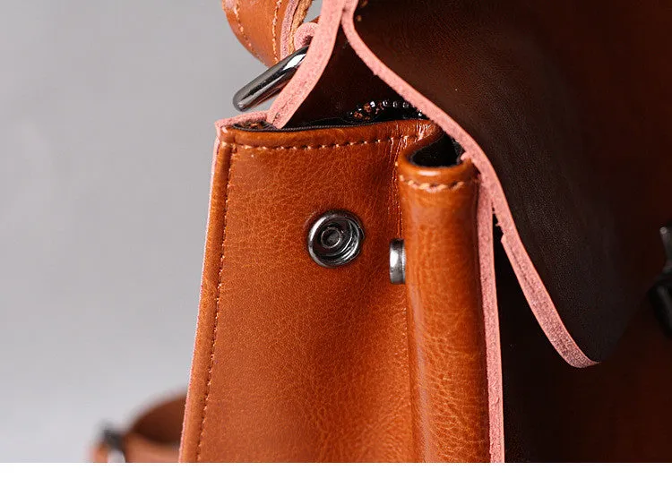 Leather Backpack Purse, Designer Backpacks for Women, Small Backpack Purse