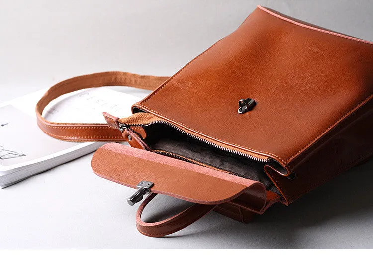 Leather Backpack Purse, Designer Backpacks for Women, Small Backpack Purse