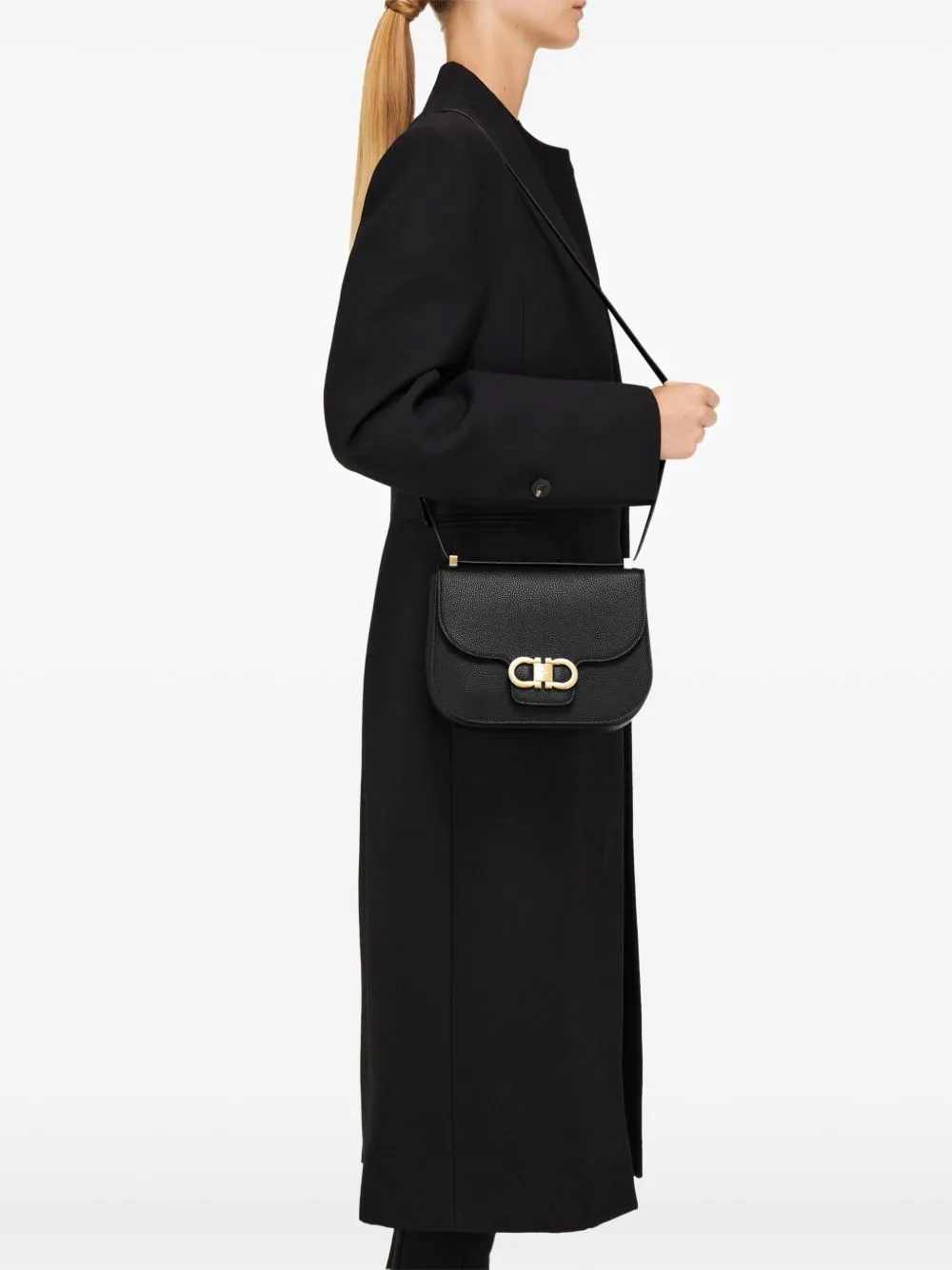 Leather crossbody bag