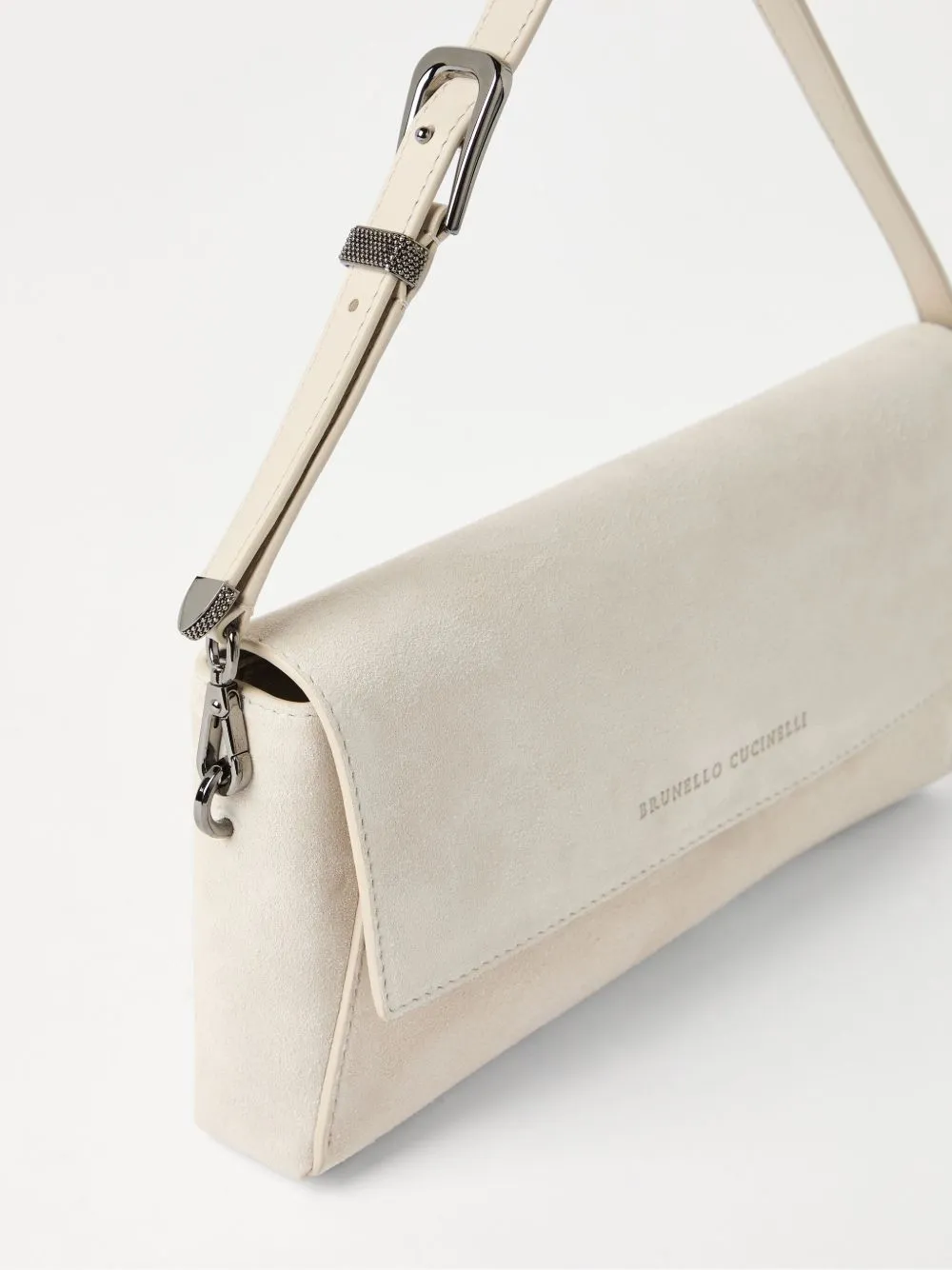 Leather shoulder bag