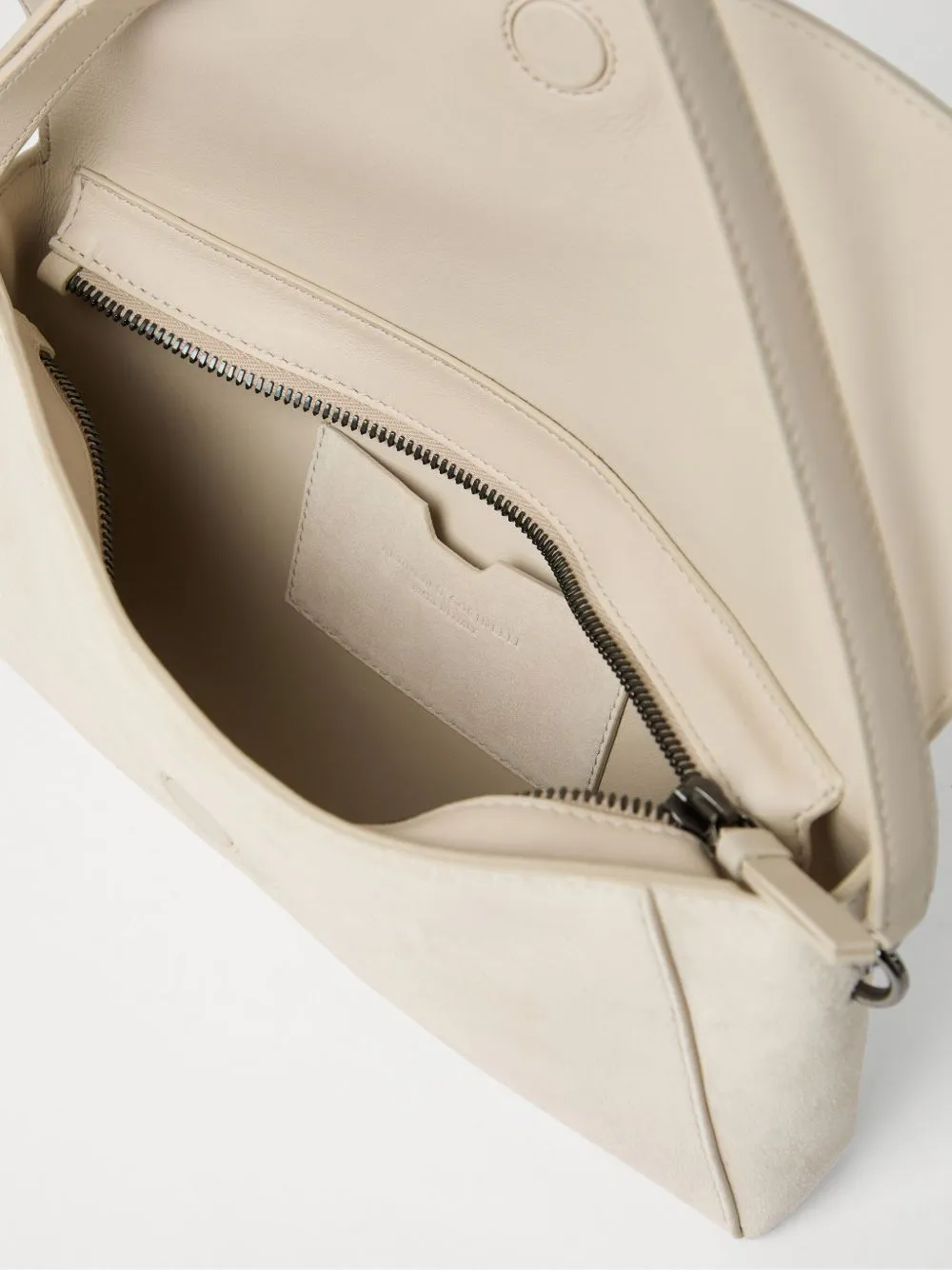 Leather shoulder bag