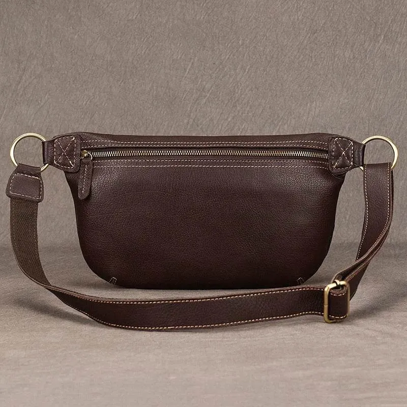 Leather Waist Bag Military Pouch Outdoor Phone Clip Belt