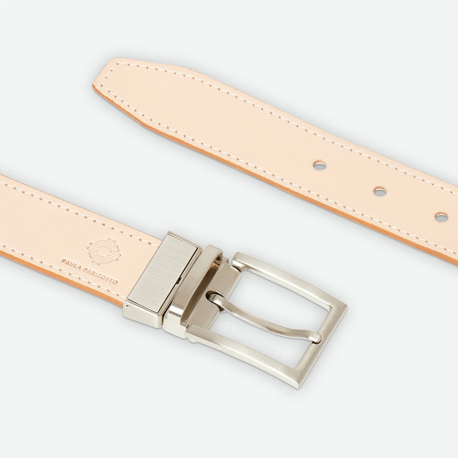Lee Reversible Unisex Cork Belt- Natural
